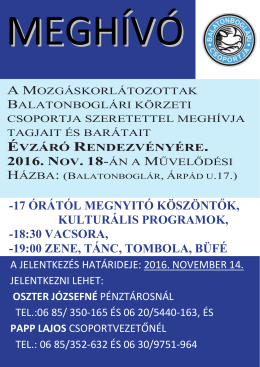 A Megh&iacute;v&oacute;