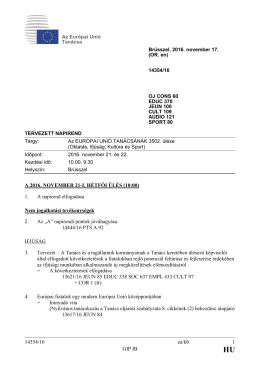 14354/16 ea/kb 1 GIP IB A 2016. NOVEMBER 21