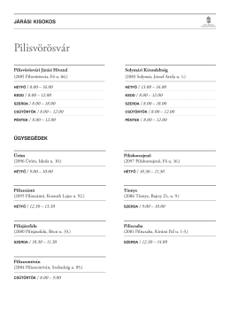 J&aacute;r&aacute;si kisokos let&ouml;lt&eacute;se