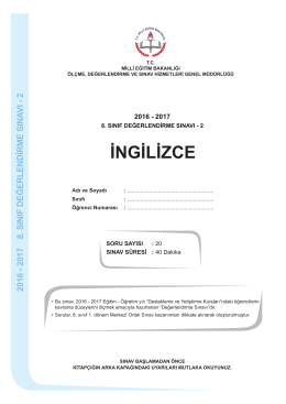 8.sınıf İNGİLİZCE 2.indd
