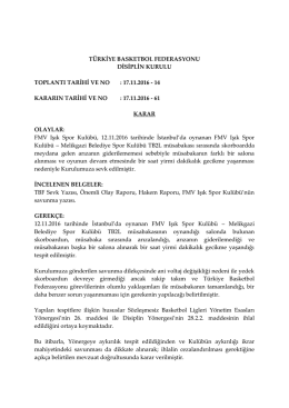 türkiye basketbol federasyonu