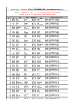 Memur (Ticaret İl M&uuml;d&uuml;rl&uuml;kleri)