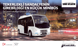 tekerlekli sandalyenin girebildiği en k&uuml;&ccedil;&uuml;k minib&uuml;s