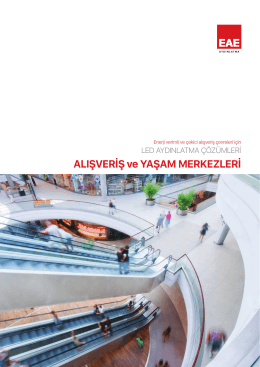 avm kataloğu - EAE Aydınlatma