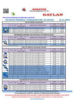 SU SAYACI REKORLU, FLANLŞI,BAYLAN SU SAYACI 15.11.2016