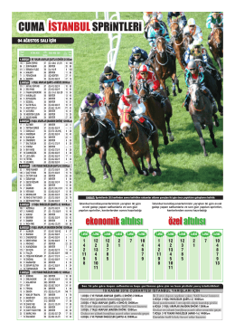 CUMA İSTANBULSPRiNTLERi