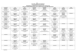 Hemşirelik Y&uuml;ksek Lisans Programı