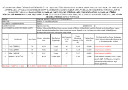s&uuml;leyman demirel &uuml;niversitesi &ouml;ğretim &uuml;yesi dışındaki &ouml;ğretim