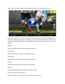 [LIGTV-Ma&ccedil;-Yayınları] Manchester-United&ndash;Arsenal-ma&ccedil;ını-canlı