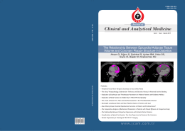 Journal of Clinical and Analytical Medicine