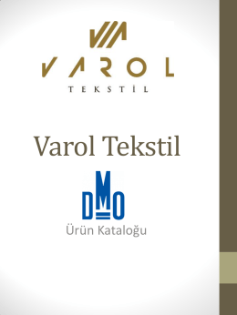 Görüntüle - Varol Tekstil