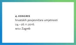 4. kongres hrvatskih povjesničara umjetnosti 24.