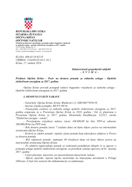 Poziv na dostavu ponuda