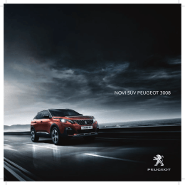 NOVI SUV PEUGEOT 3008