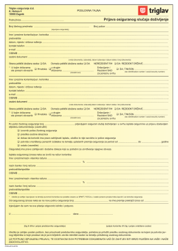 Prijava osiguranog slučaja doživljenje PDF, 162