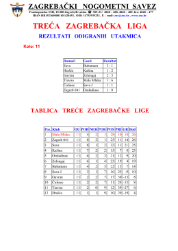 treća zagrebačka liga