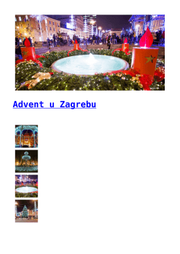 Advent u Zagrebu