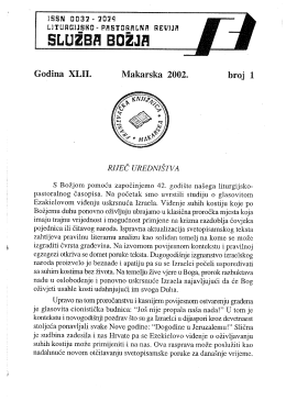 Page 1 iss N opaz - 707 а L) T URGIJSKO