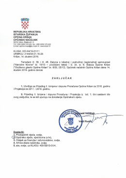 Zaključak načelnika