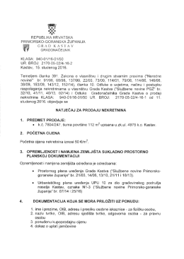 Page 1 REPUBLIKA HRVATSKA PRIMORSKO