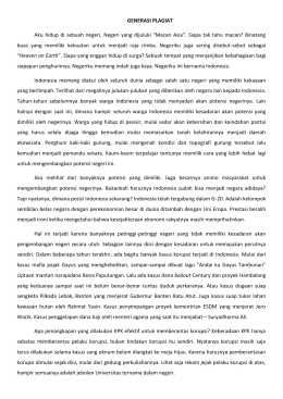 Generasi Plagiat – Fitra Ariffanto