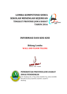 lomba kompetensi siswa sekolah menengah kejuruan informasi dan