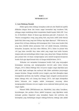 BAB 1 PENDAHULUAN A. Latar Belakang Masalah Dalam agama