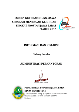 lomba keterampilan siswa sekolah menengah kejuruan informasi