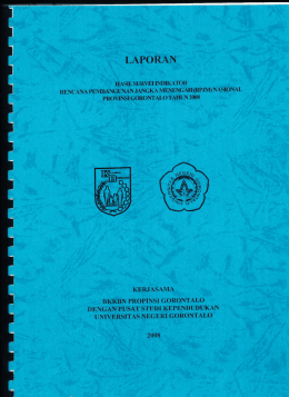 survei indikator rencana pembang