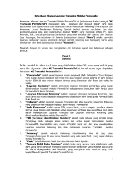 Syarat dan Ketentuan