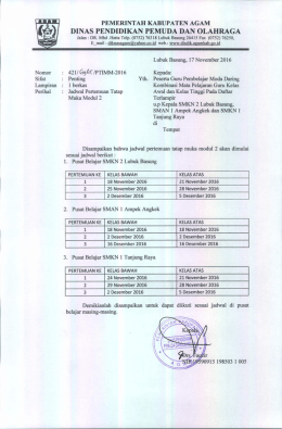 Surat Lengkap silahkan Saudara Unduh disini