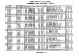Ruang UAS MPK