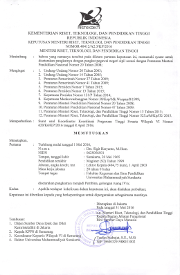 Page 1 C. RISTEKDIKTI KEMENTERIAN RISET, TEKNOLOGI, DAN