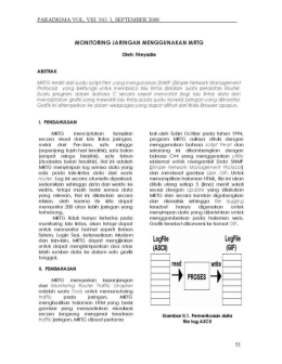 monitoring jaringan menggunakan mrtg - E