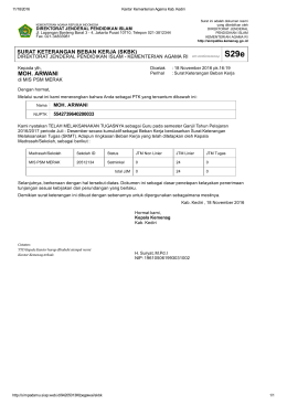 moh. arwani - KKM MI Kecamatan Badas