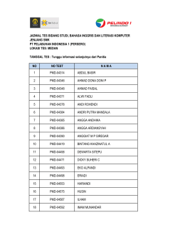 Rekapitulasi SMK medan