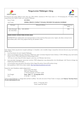 MC-0252A - Pertamina