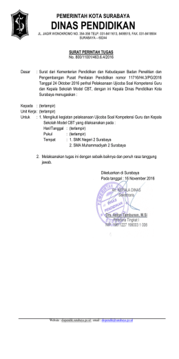 surat-tugas-peserta - Dispendik Ketenagaan Surabaya