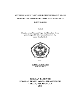 - elc STAIN Pekalongan