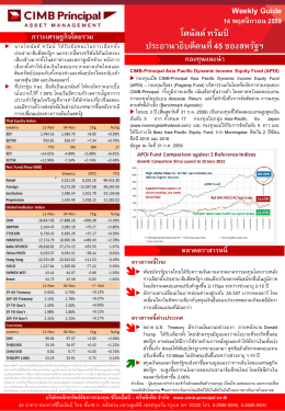 Weekly Guide โดนัลด์ ทรัมป์ ประธานาธิบดีคนที่ 45 ของสหร