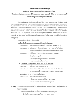 ข่าว ส านักงานวัฒนธรรมจังหวัดเพชรบูรณ์