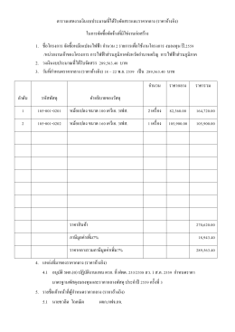 ประกาศจัดซื้อจัดจ้าง - การไฟฟ้าส่วนภูมิภาค