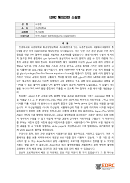 EDRC 해외인턴 소감문