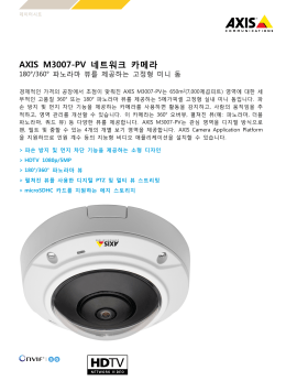 AXIS M3007-PV 네트워크 카메라