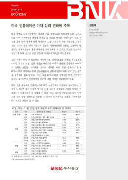 미국 인플레이션 기대