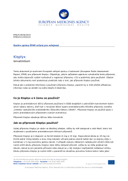 Kisplyx, INN-lenvatinib - European Medicines Agency