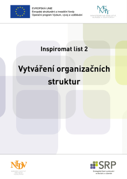 Vytváření organizačních struktur
