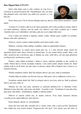 Don Miguel Ruiz CIT&Aacute;TY