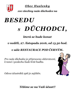 více... - Huslenky