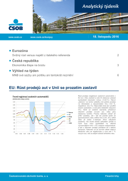 Analytick&yacute; t&yacute;den&iacute;k pro region CEE
